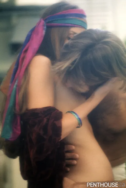 Slim Hairy Brunette Makes Out with Her Partner Outdoors – photo 4 of 16