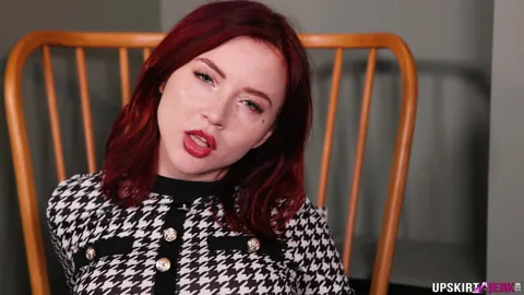 Eva Ray: European Redhead with a Tattoo Spreads Her Shaved Pussy – photo 8 of 20