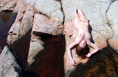 Woman Poses Nude on the Beach and in the Forest – photo 15 of 21