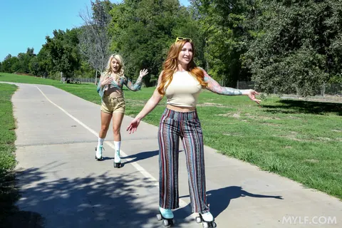 Sophia Locke & Nicole Nichols: Blonde and Redhead MILFs Eat Pussy Together – photo 6 of 21