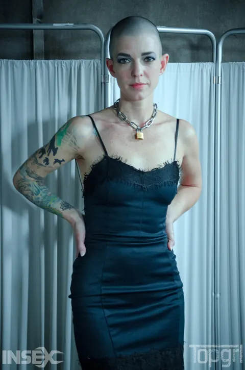 Abigail Dupree: Tattooed Brunette in a Skirt Gets Bound and Fucked – photo 11 of 14