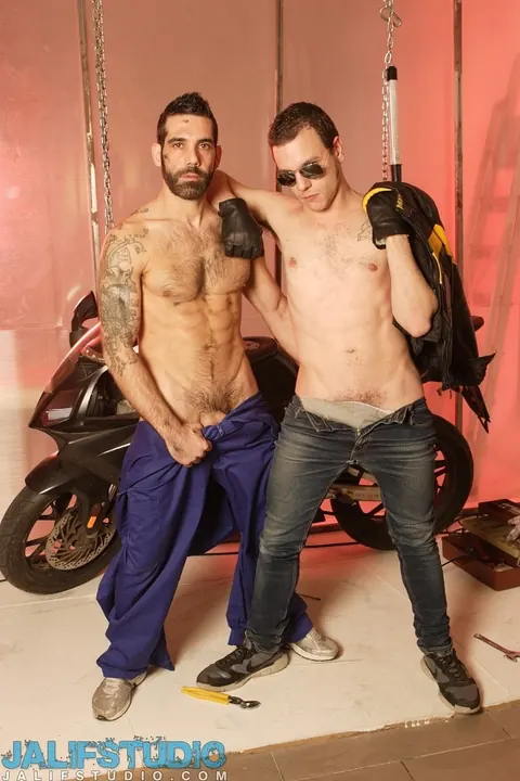 Two Men Give Each Other Blowjobs and Play with a Dildo – photo 7 of 21