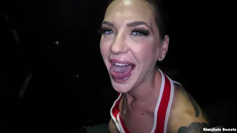Rocky Emerson: Tall PAWG Brunette Sucks and Strokes Until Cum in Mouth – photo 2 of 15
