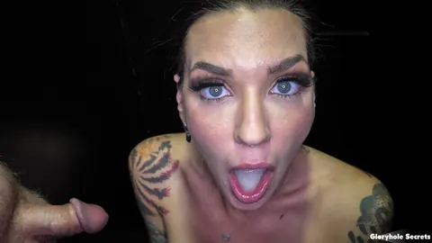Rocky Emerson: Tall PAWG Brunette Sucks and Strokes Until Cum in Mouth – photo 6 of 15