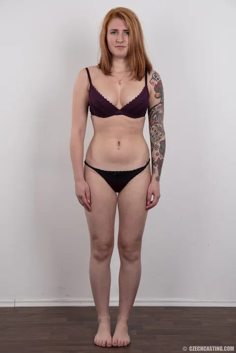 Mag Ray: Thick Redhead Strips Out of Her Jeans and Lingerie to Spread – photo 5 of 20