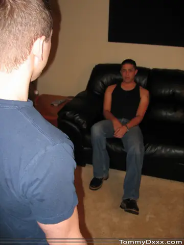 Two Men Kiss, Suck Cock, Finger Each Other and Fuck Anal