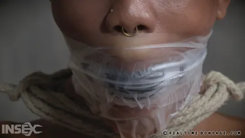 Nikki Darling: Slim Asian and Ebony Babe Tied Up in Lesbian Bondage – photo 13 of 15