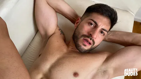 Hairy Men Strip for a Threesome with Blowjobs and Anal – photo 5 of 20