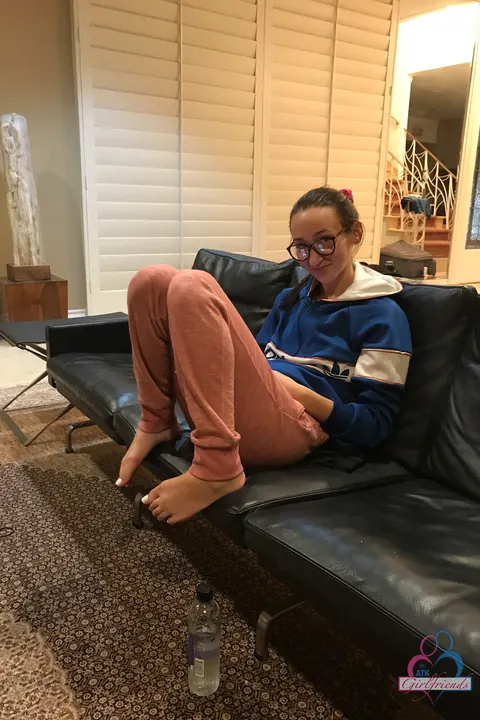 Carmen Rae: Petite Brunette with Natural Tits Poses in Glasses – photo 15 of 21