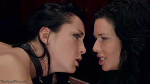 Aiden Starr: Blonde and Brunette in Stockings Have BDSM Foursome – photo 16 of 21
