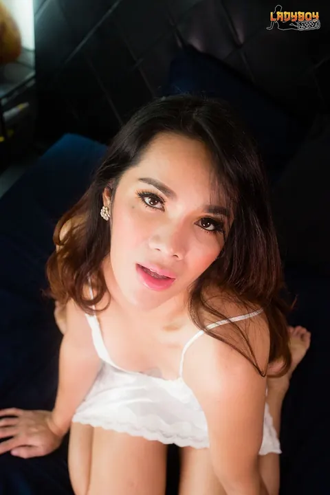 Asian Trans Woman Strips Nude and Spreads Her Ass Wide – photo 1 of 16