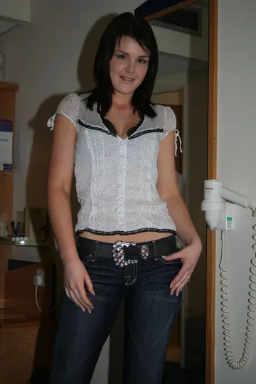 British Blonde in Lingerie Gives a Blowjob Then Takes a Creampie