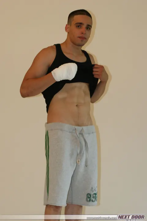 Thick Athletic Guy Strips Naked and Shows His Big Ass – photo 14 of 21
