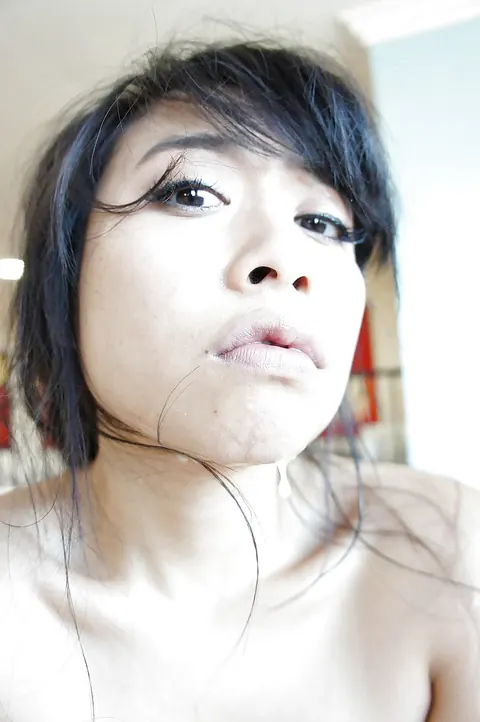 May Lee: Asian Brunette in Stockings and Skirt Takes Two BBCs for Facials – photo 16 of 16