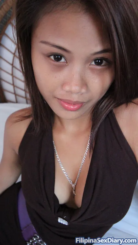Laiza: Petite Asian Brunette Strips and Takes a Creampie – photo 6 of 21