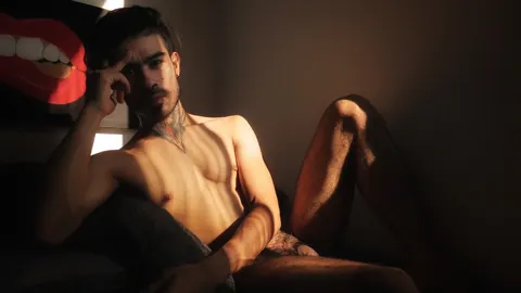 Man Strokes His Cock to a Cumshot – photo 12 of 13