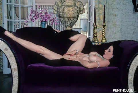 Dita V: Brunette with Enhanced Tits Spreads Her Pussy Wide – photo 18 of 20