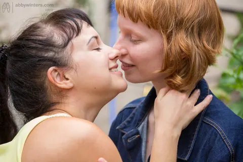 Two Busty Hairy Women Lick and Finger Each Other – photo 1 of 16