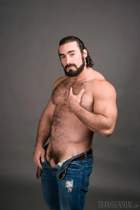 Trans Woman Poses Fully Nude Showing Her Cock and Body – photo 11 of 15