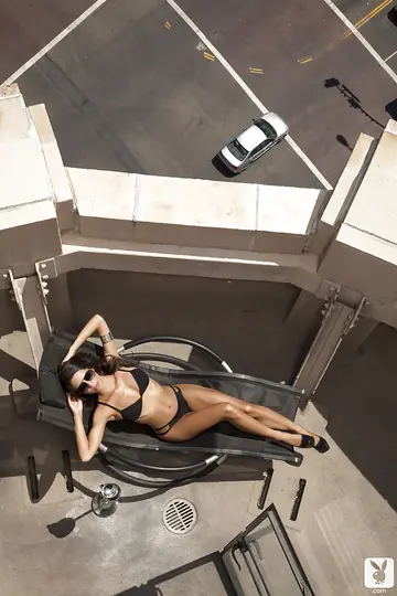 Latina PAWG Strips Out of Her Lingerie Outdoors