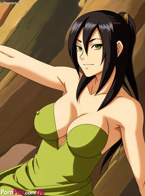 AI-Generated Thick Busty Babe Spreads Her Legs Outdoors – photo 6 of 10
