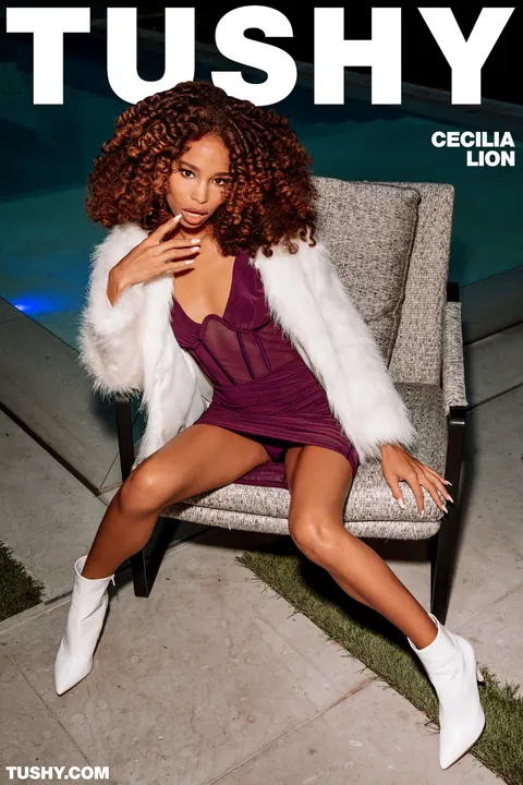 Cecilia Lion: Curly Ebony Babe Takes Deep Anal Doggy Style in Heels – photo 2 of 20