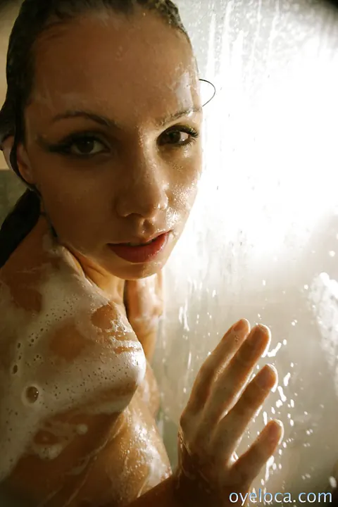 Jazmin Ortega: Thick Redhead Latina Strips Nude and Spreads in the Bathroom – photo 7 of 16