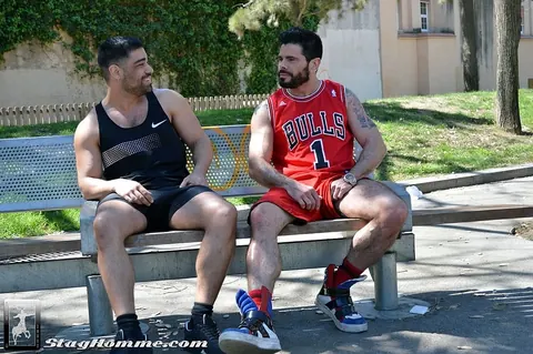 Two Hairy Men Suck and Fuck Doggy Style Until Cumshot – photo 2 of 21