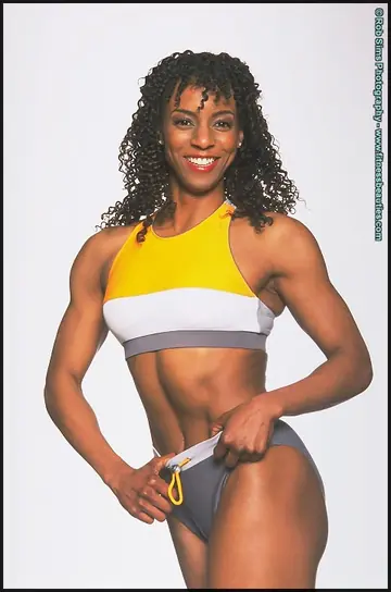 Thick Ebony Fitness Model Strips to Lingerie