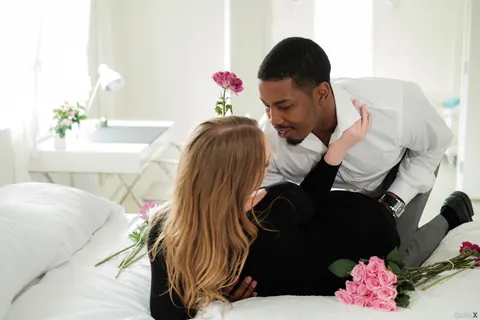Daisy Stone: Blonde in High Heels Takes Interracial Anal and Spreads Wide – photo 8 of 21