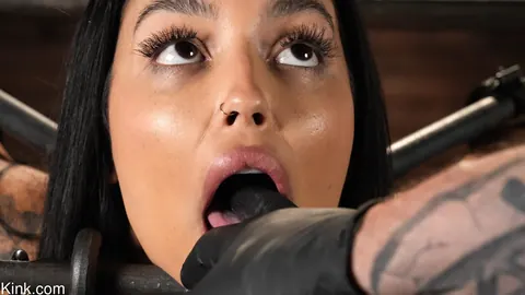 Vanessa Sky: Petite Latina in Lingerie Bound and Fingered – photo 10 of 17