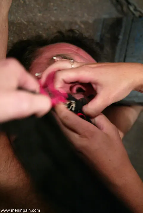 Penny Flame: Tattooed Brunette MILF Dominates Bound Man in BDSM Session – photo 7 of 17