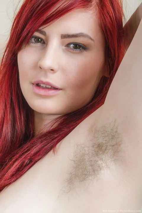 Red Bunny: Tall Curvy Redhead in Panties Spreads Her Hairy Pussy – photo 5 of 18
