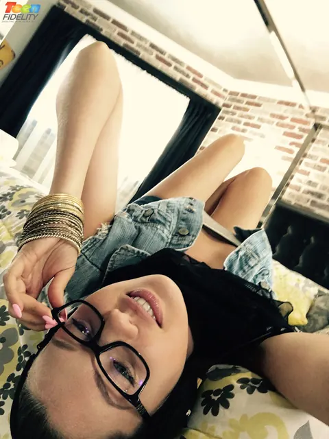 Elena Koshka: Tall Russian Brunette Reveals Her Small Tits and Ass in Panties – photo 16 of 17