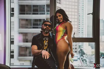 Serena Santos – Latina PAWG in Heels Sucks Cock Before Hardcore Fuck