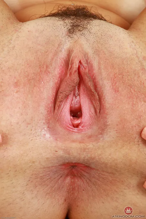 Alice Visby: Petite Brunette with Big Natural Tits Spreads for Anal – photo 17 of 21