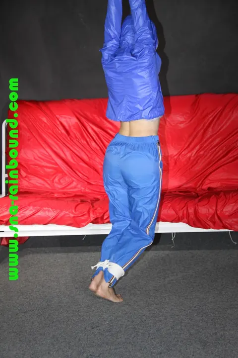 PAWG in Stockings Bound with Wrists Overhead – photo 1 of 16