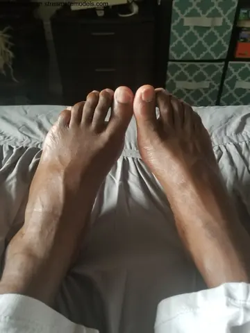 Partners Kiss and Worship Feet