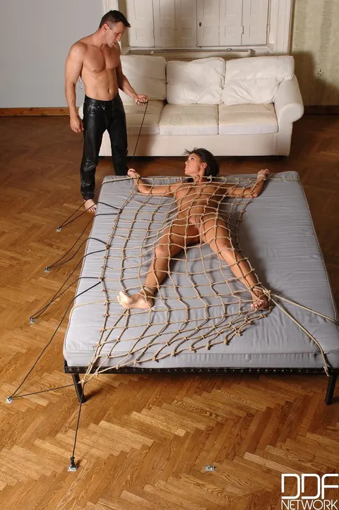 Melanie Memphis: Hungarian Brunette MILF Gets Fingered in Bondage – photo 12 of 20