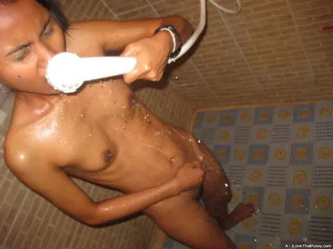 Skinny Asian Babe Takes Bareback Anal Doggy Style in the Bathroom – photo 4 of 10