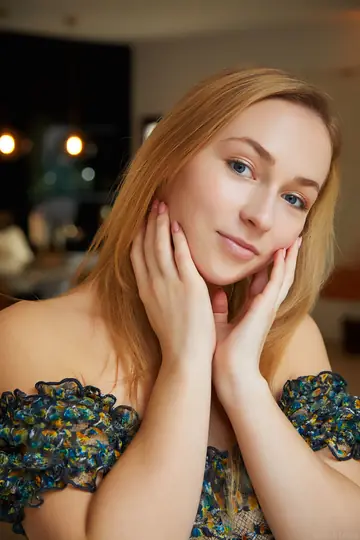 Czech Blonde with Small Natural Tits Strips and Poses Nude