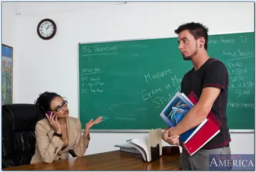 Claudia Valentine – Busty Brunette MILF in Heels and Glasses Takes a Facial