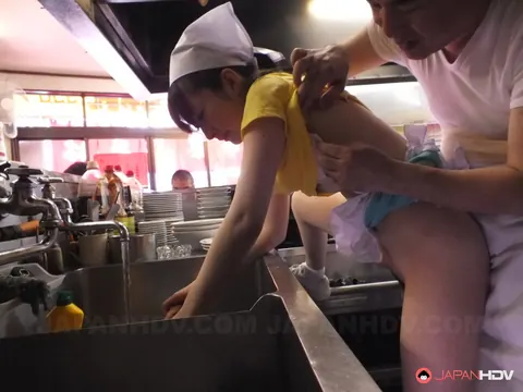 Yura Kasumi: Petite Japanese Brunette Takes Group Creampies – photo 5 of 20