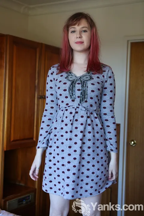Redhead Slips Her Fingers Inside Before a Dildo Session – photo 3 of 17