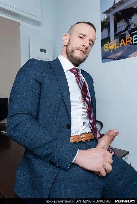 Secretary Sucks Cock and Takes It Anal in the Office – photo 5 of 21