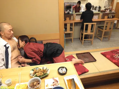 Kyoka Makimura: Petite Asian Brunettes Share a Cock in a Threesome – photo 6 of 20