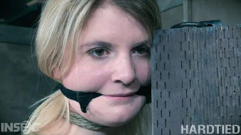 Phoenix Rose: Blonde PAWG Bound in Rope Spreads Wide in Dungeon – photo 3 of 14