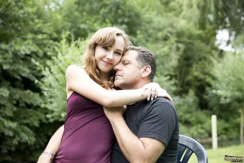 Fira Ventura: French PAWG Takes Backyard Sex and Swallows His Load – photo 1 of 16