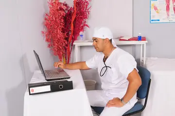 Man Strips Nude at the Doctor's Office