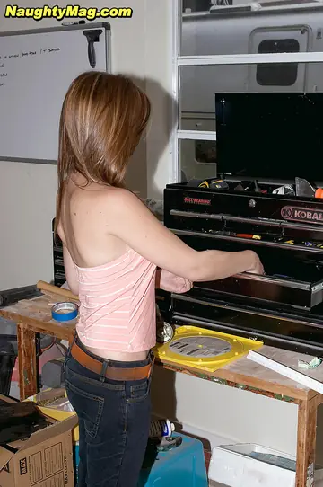 PAWG Brunette Strips, Fingers, and Uses a Dildo